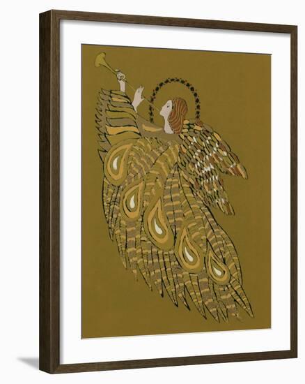 Musical Angel-Gillian Lawson-Framed Giclee Print