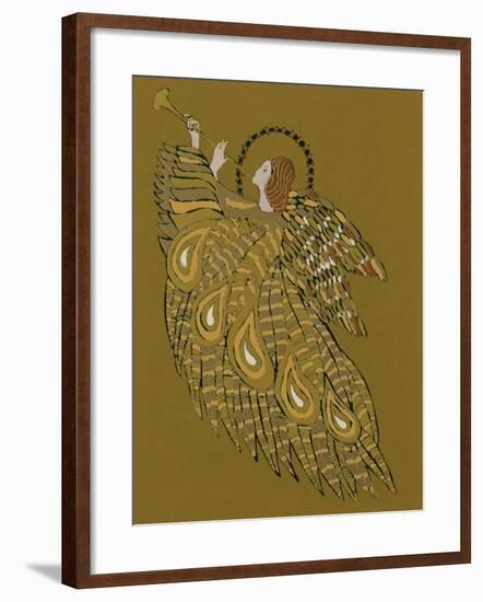 Musical Angel-Gillian Lawson-Framed Giclee Print