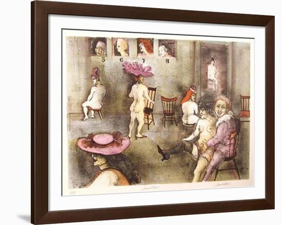 Musical Chairs-Marcia Marx-Framed Limited Edition