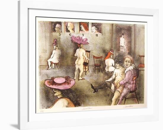 Musical Chairs-Marcia Marx-Framed Limited Edition