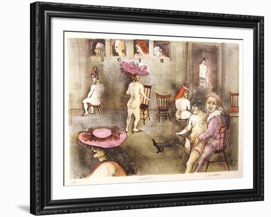 Musical Chairs-Marcia Marx-Framed Limited Edition