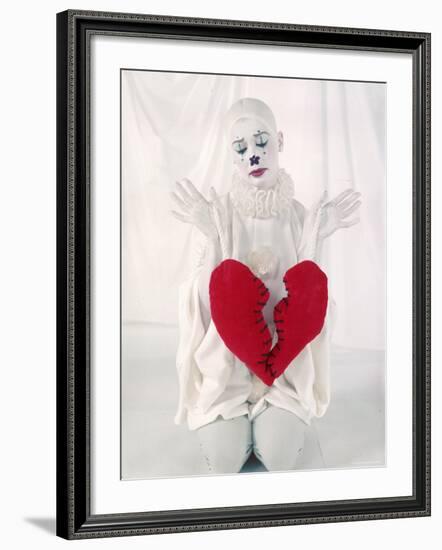 Musical Comedy Star Gwen Verdon in Costume of Harlequin-Eliot Elisofon-Framed Premium Photographic Print