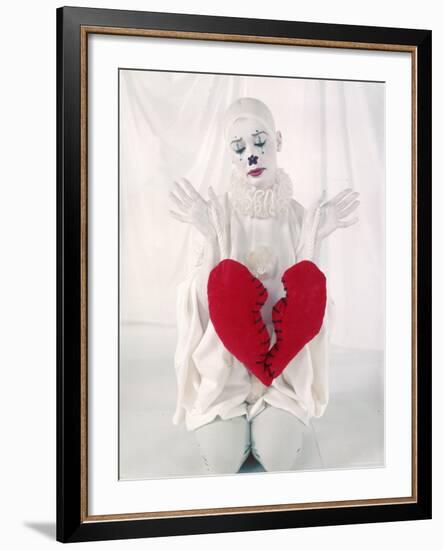 Musical Comedy Star Gwen Verdon in Costume of Harlequin-Eliot Elisofon-Framed Premium Photographic Print