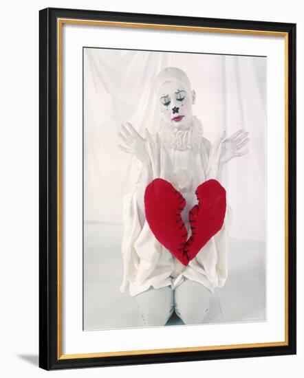 Musical Comedy Star Gwen Verdon in Costume of Harlequin-Eliot Elisofon-Framed Premium Photographic Print