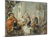 Musical Entertainment-Johann Georg Platzer-Mounted Giclee Print