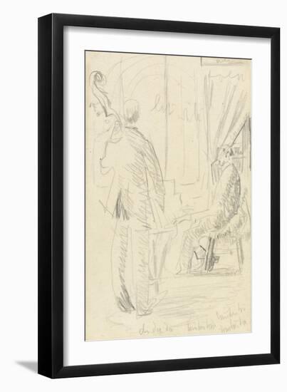 Musical Group: Double Bass and Piano-Walter Richard Sickert-Framed Giclee Print