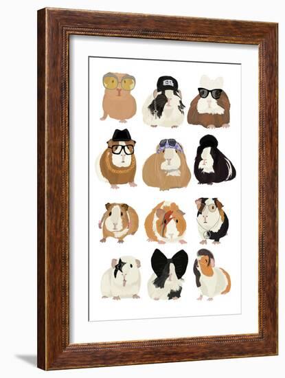 Musical Guinea Pigs-Hanna Melin-Framed Art Print