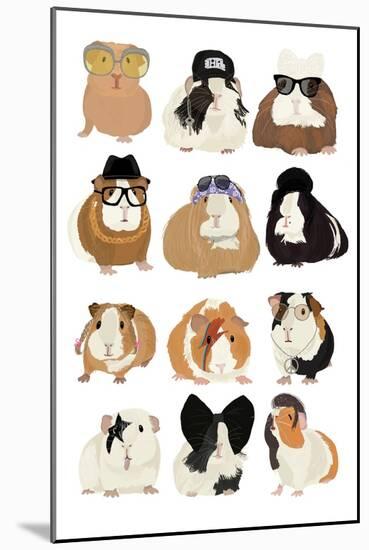 Musical Guinea Pigs-Hanna Melin-Mounted Art Print