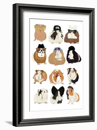 Musical Guinea Pigs-Hanna Melin-Framed Art Print