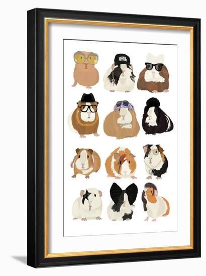 Musical Guinea Pigs-Hanna Melin-Framed Art Print