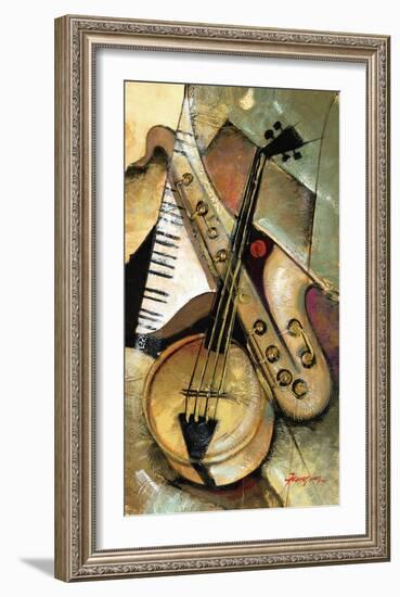 Musical III-Essud Fungcap-Framed Art Print