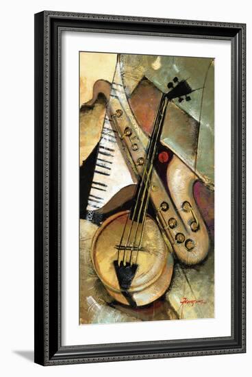 Musical III-Essud Fungcap-Framed Art Print