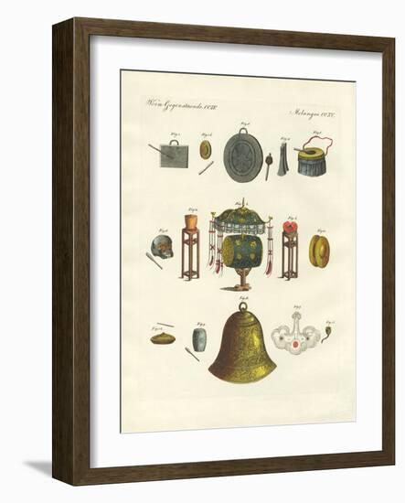 Musical Instruments of the Chinese-null-Framed Giclee Print