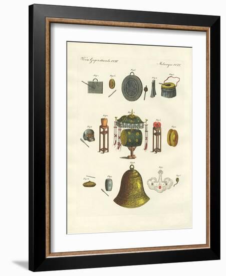 Musical Instruments of the Chinese-null-Framed Giclee Print