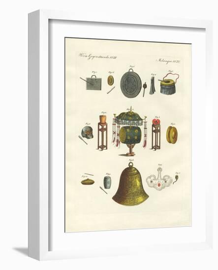 Musical Instruments of the Chinese-null-Framed Giclee Print