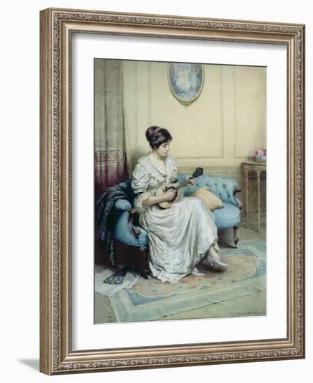 Musical Interlude, 1917-William Kay Blacklock-Framed Giclee Print