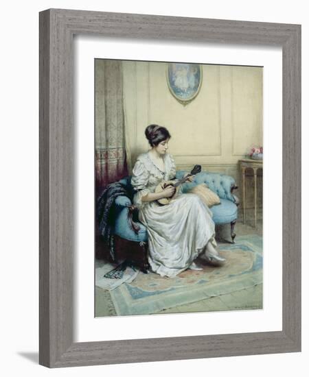 Musical Interlude, 1917-William Kay Blacklock-Framed Giclee Print