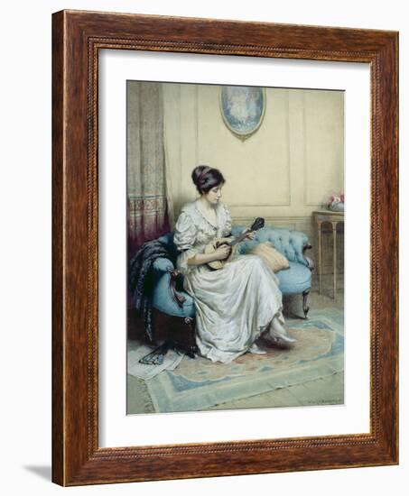 Musical Interlude, 1917-William Kay Blacklock-Framed Giclee Print