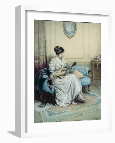 Musical Interlude, 1917-William Kay Blacklock-Framed Giclee Print