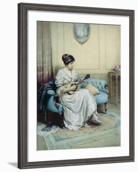 Musical Interlude, 1917-William Kay Blacklock-Framed Giclee Print