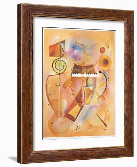 Musical Mix-Ikahl Beckford-Framed Giclee Print