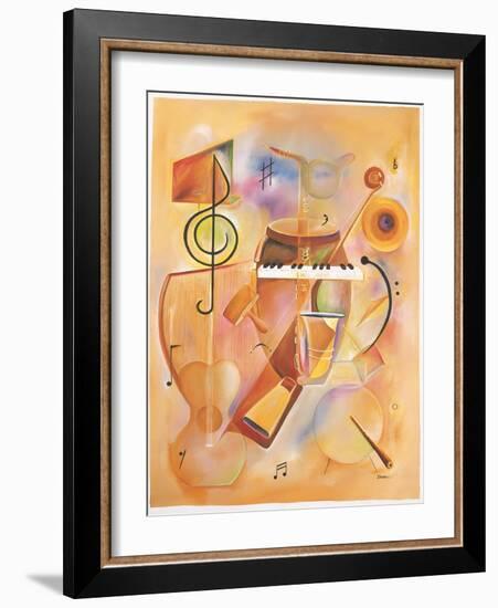 Musical Mix-Ikahl Beckford-Framed Giclee Print