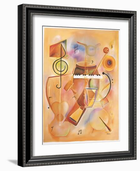 Musical Mix-Ikahl Beckford-Framed Giclee Print