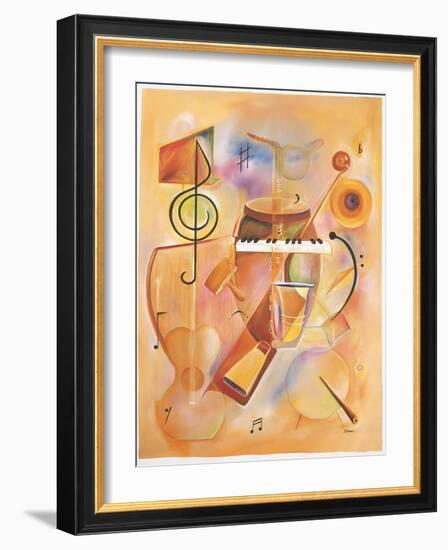 Musical Mix-Ikahl Beckford-Framed Giclee Print