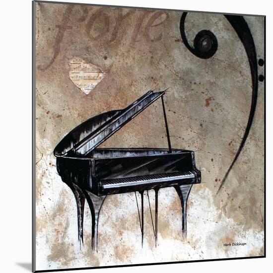 Musical Muse-Herb Dickinson-Mounted Photographic Print