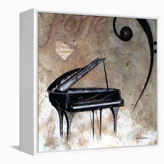 Musical Muse-Herb Dickinson-Framed Premier Image Canvas