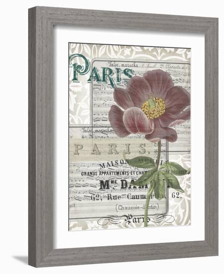 Musical Paris I-Jennifer Goldberger-Framed Art Print