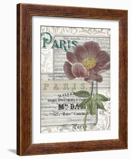 Musical Paris I-Jennifer Goldberger-Framed Art Print