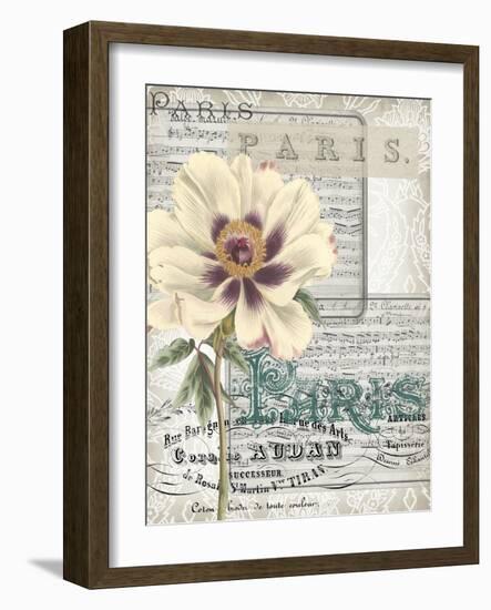 Musical Paris II-Jennifer Goldberger-Framed Art Print