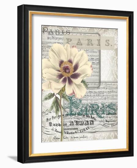 Musical Paris II-Jennifer Goldberger-Framed Art Print