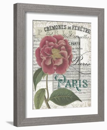 Musical Paris III-Jennifer Goldberger-Framed Art Print