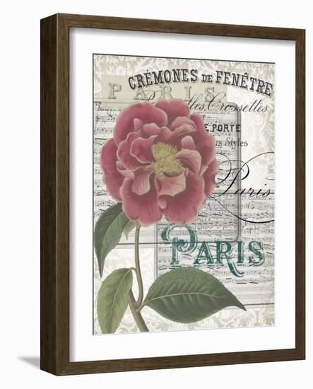 Musical Paris III-Jennifer Goldberger-Framed Art Print