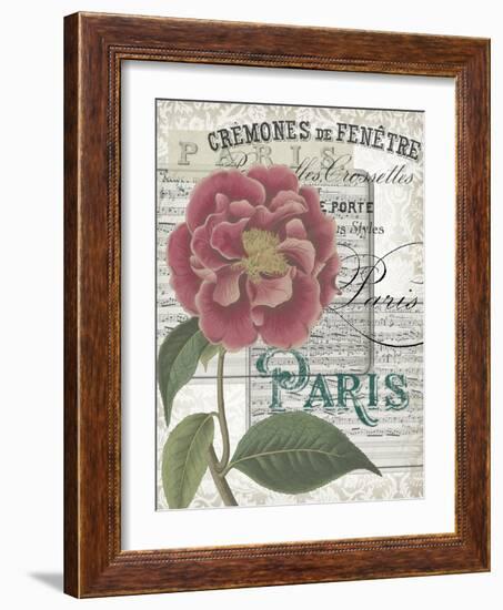 Musical Paris III-Jennifer Goldberger-Framed Art Print