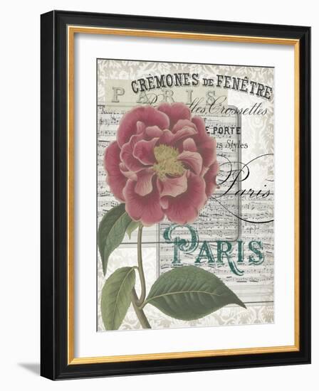 Musical Paris III-Jennifer Goldberger-Framed Art Print