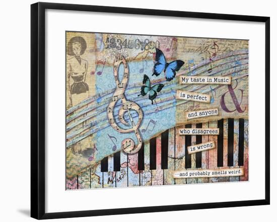 Musical Perfection-Let Your Art Soar-Framed Giclee Print