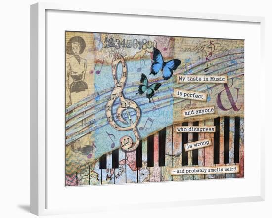Musical Perfection-Let Your Art Soar-Framed Giclee Print