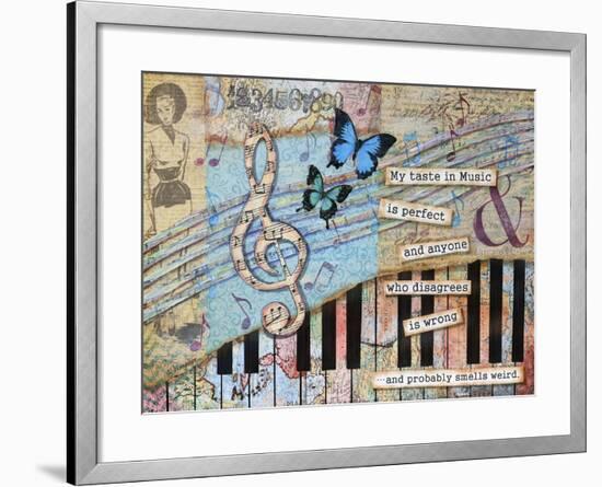 Musical Perfection-Let Your Art Soar-Framed Giclee Print