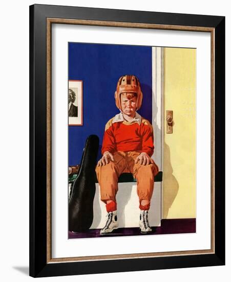 "Musical Sport," November 14, 1942-Lonie Bee-Framed Giclee Print