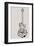 Musical Symbols & Notes Guitar-null-Framed Art Print