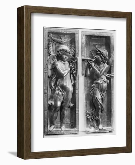 Musician Angels, C1450-Donatello-Framed Giclee Print