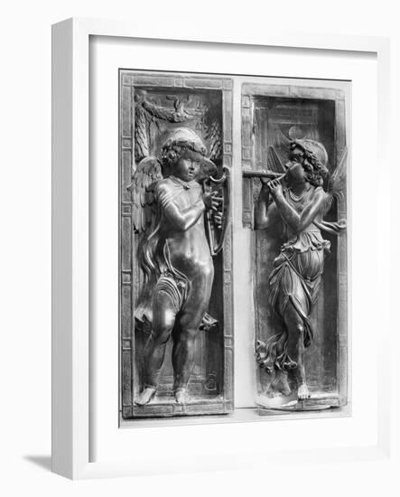 Musician Angels, C1450-Donatello-Framed Giclee Print