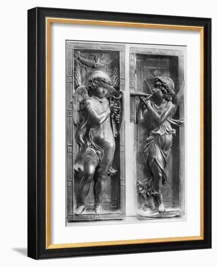 Musician Angels, C1450-Donatello-Framed Giclee Print