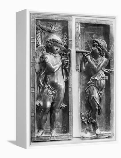 Musician Angels, C1450-Donatello-Framed Premier Image Canvas