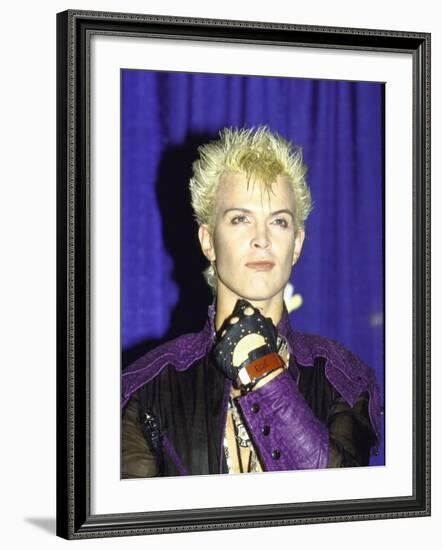 Musician Billy Idol-David Mcgough-Framed Premium Photographic Print