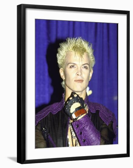 Musician Billy Idol-David Mcgough-Framed Premium Photographic Print