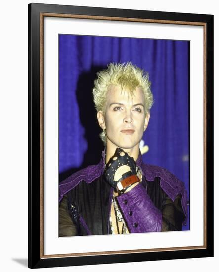 Musician Billy Idol-David Mcgough-Framed Premium Photographic Print